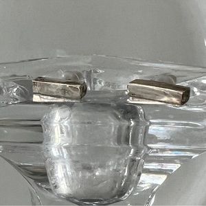 Silver Bar Silver plated post earrings